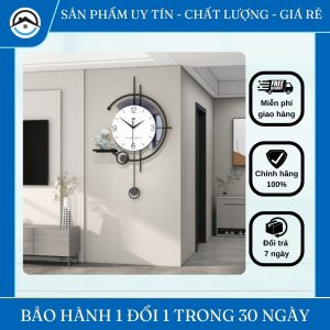 Đồng Hồ Treo Tường Phi Hành Gia – Phong Cách Không Gian Vũ Trụ Độc Đáo