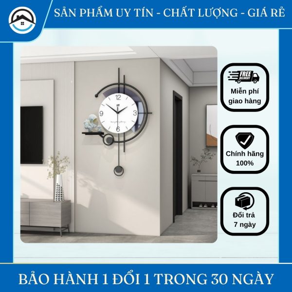 Đồng Hồ Treo Tường Phi Hành Gia – Phong Cách Không Gian Vũ Trụ Độc Đáo