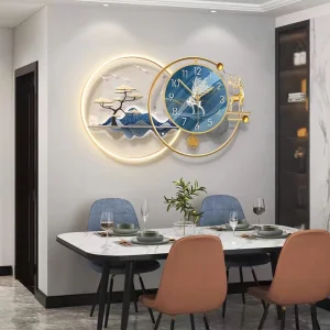 Đồng Hồ Treo Tường Nghệ Thuật Phong Cách Bắc Âu