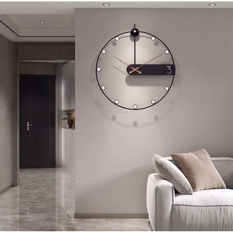 đồng hồ decor phòng khách