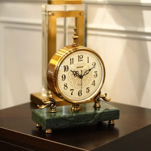 Đồng hồ decor để bàn nhỏ