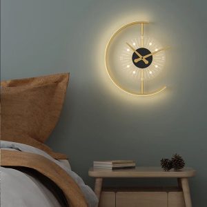 đồng hồ decor phòng ngủ