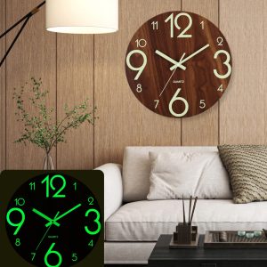 Đồng Hồ Gỗ Tối Giản