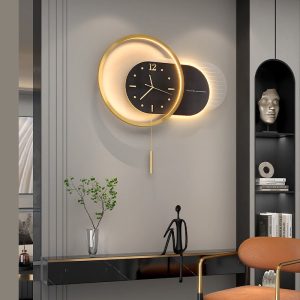 đồng hồ decor phòng ngủ
