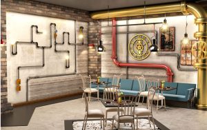 Đồng hồ decor tường