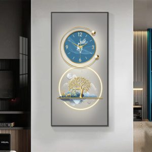 đồng hồ decor phòng ngủ