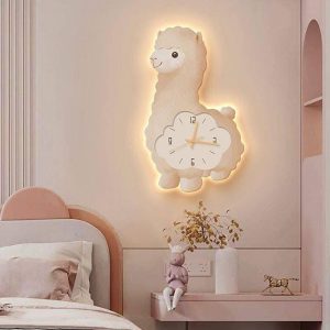 đồng hồ decor phòng ngủ