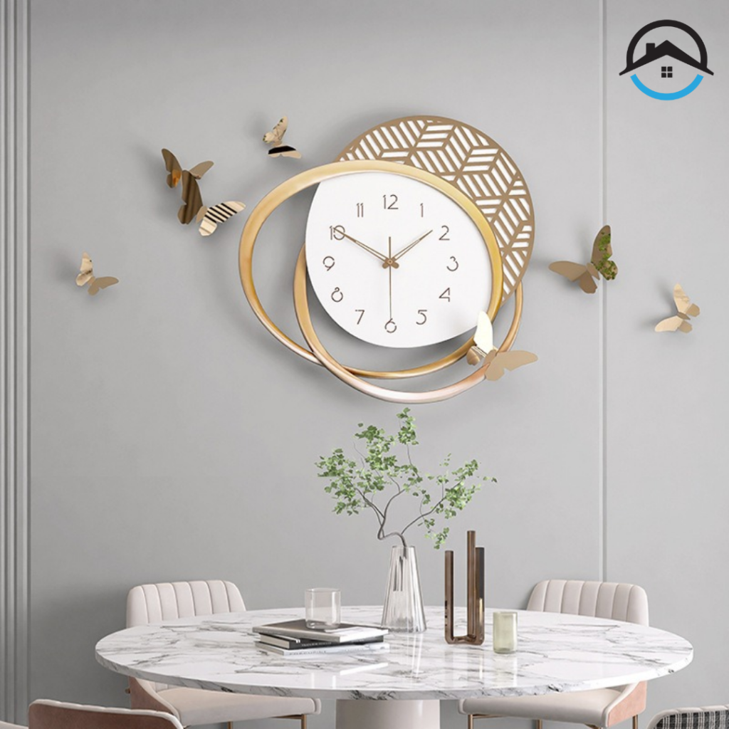 Đồng Hồ Decor Treo Tường Phòng Làm Việc