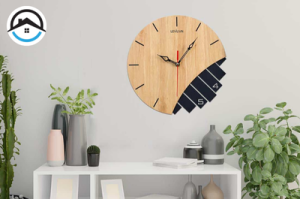 Đồng hồ decor gỗ