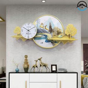 Đồng Hồ Decor Sắt