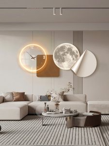 Đồng Hồ Decor Hình Học