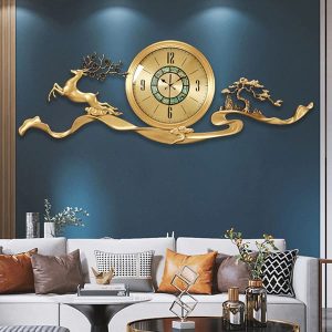 đồng hồ decor sắt